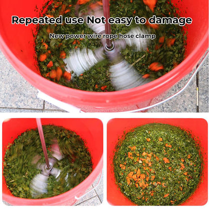 Vegetable chopper stainless steel with 4 blades – alternate product view 2