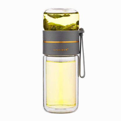 Glass Tea Infuser Water Bottle – Double-Wall Design – alternate product view 6