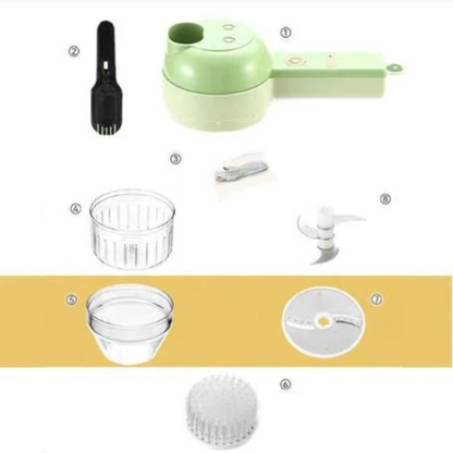 4-in-1 electric chopper with USB charging function – alternate product view 7