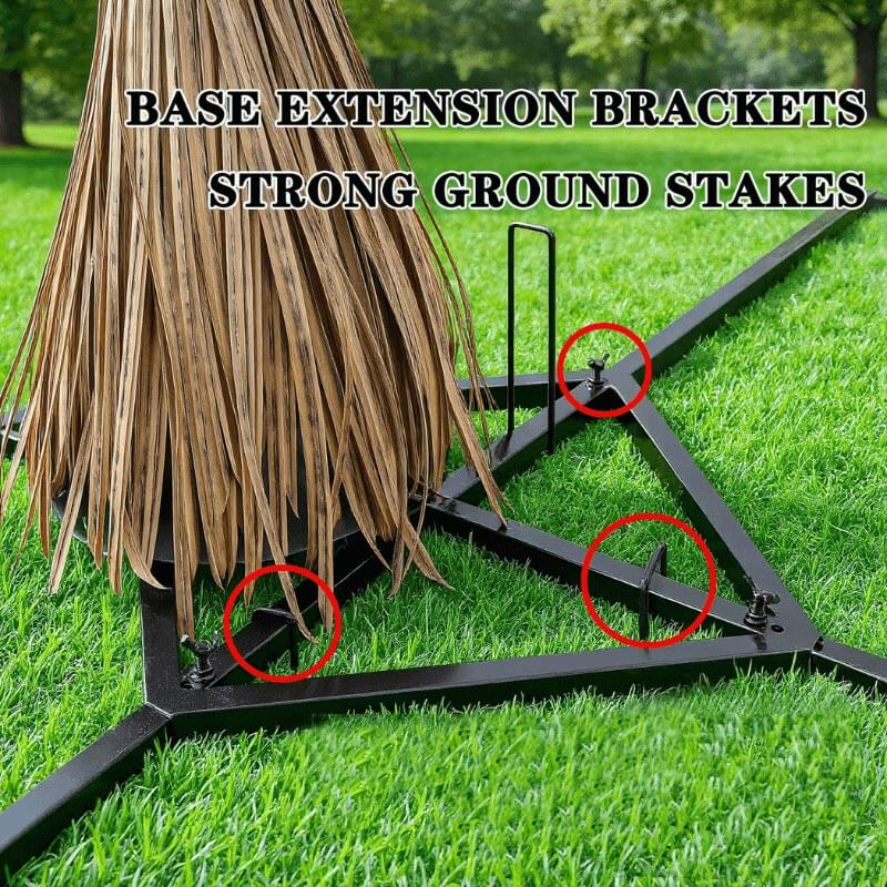 11.5ft Flying Witch on Broom Halloween Decor – alternate product view 6