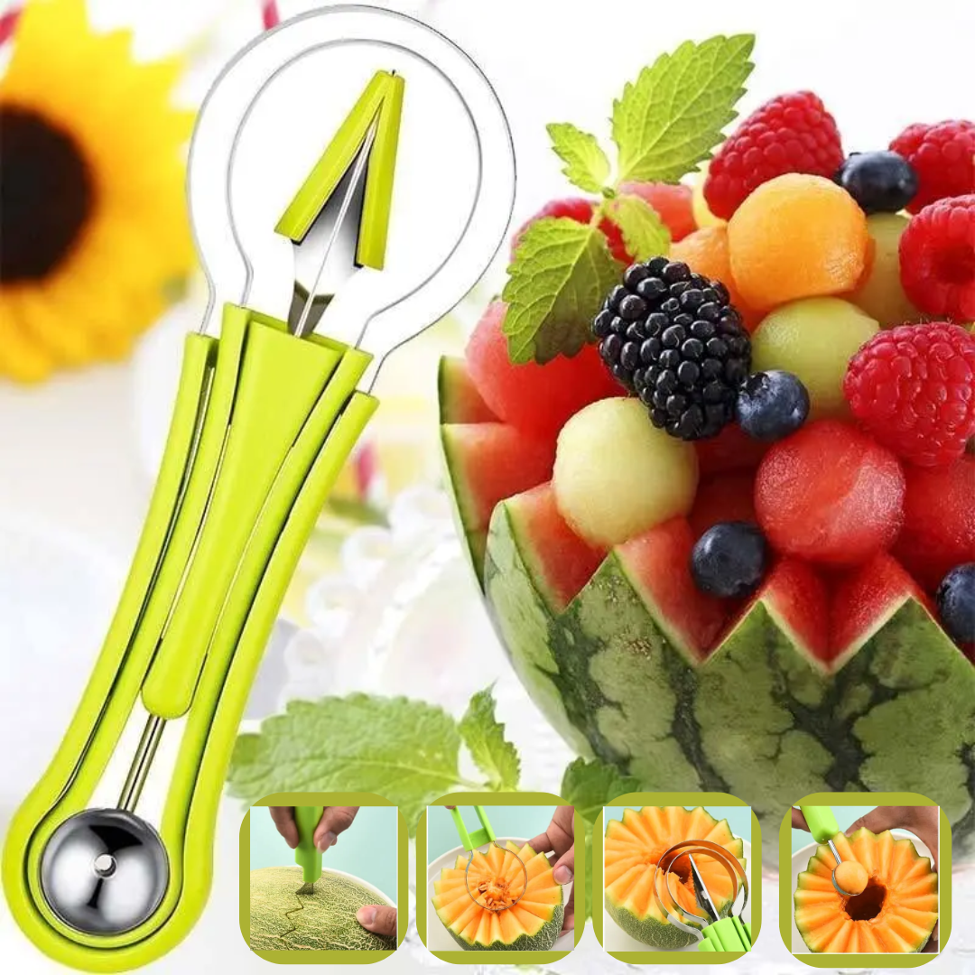 3-in-1 Fruit Slicer – Multipurpose Kitchen Cutting Tool – alternate product view 5