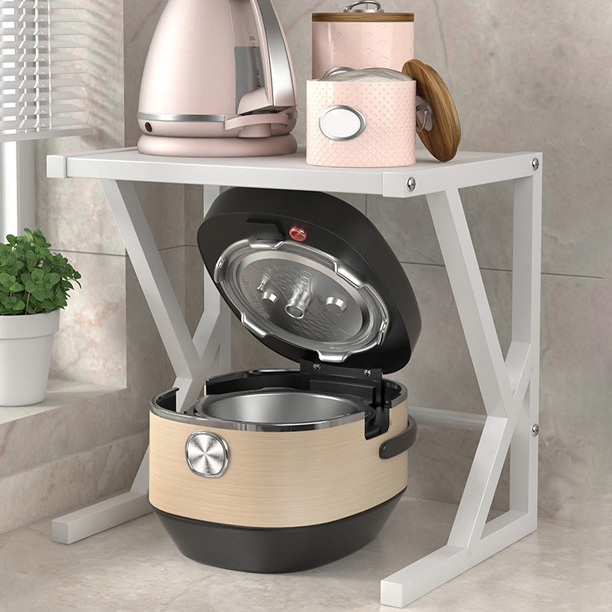 Double Layer Kitchen Storage Rack - Milan – alternate product view 6