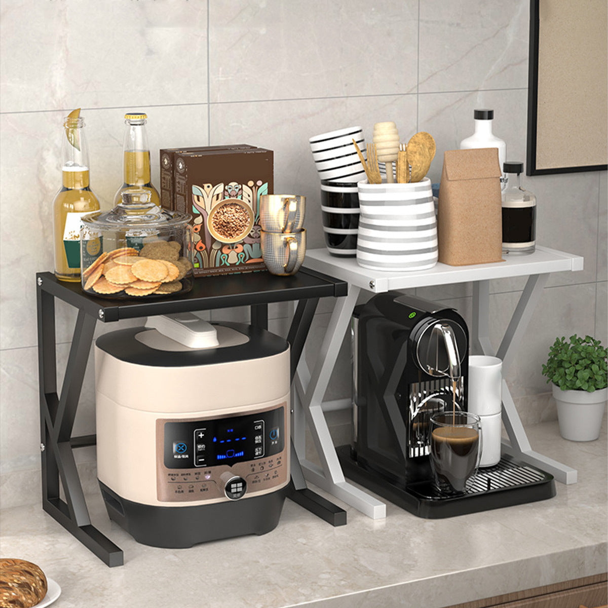 Double Layer Kitchen Storage Rack - Milan – alternate product view 5