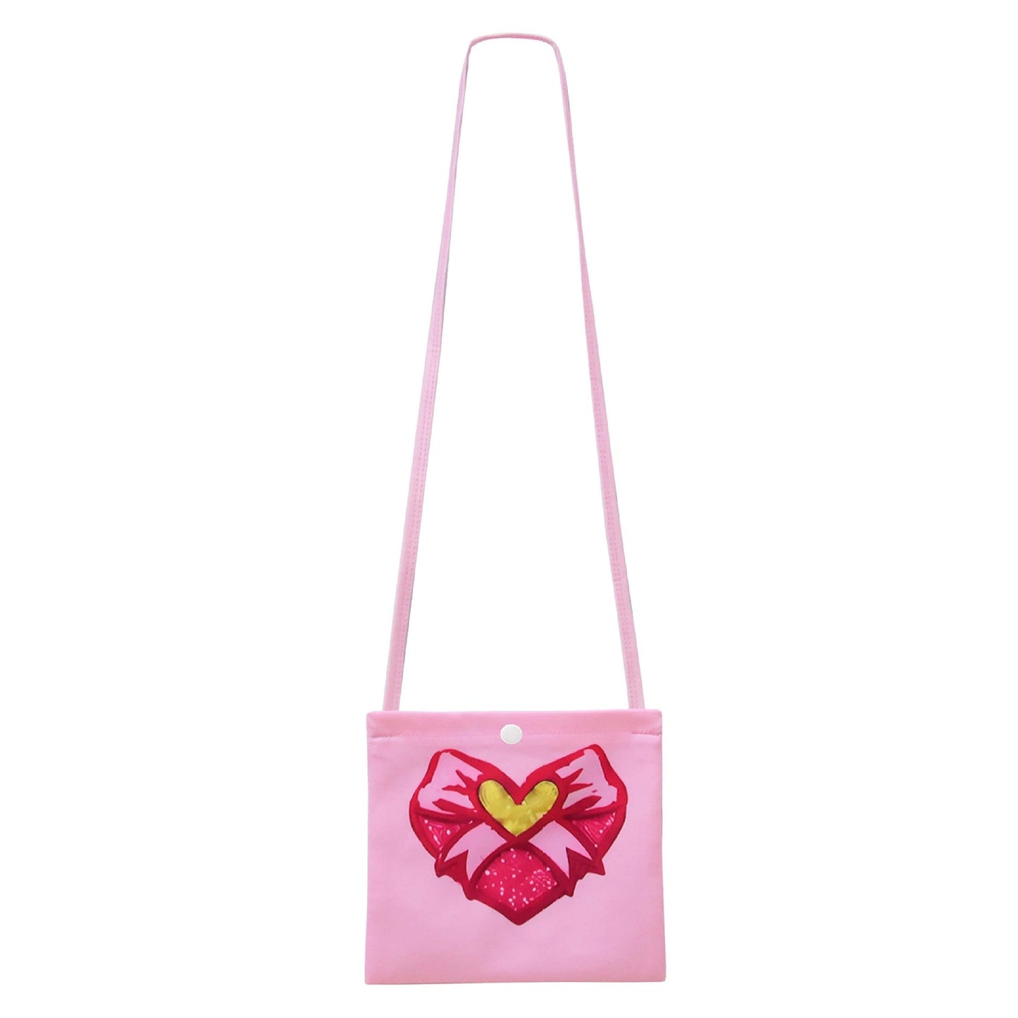 Toddler Girls Pink Princess Dress and Crossbag 2pcs Suit for Cosplay Events – alternate product view 8