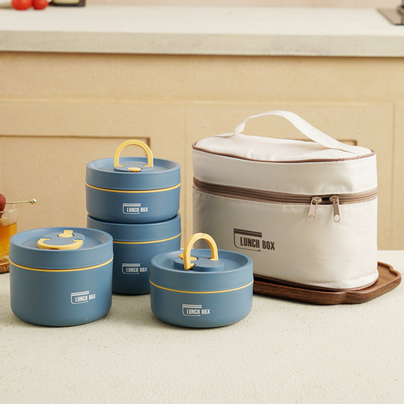 Multilayer Insulated Lunch Box with Carry Bag - ThermoBox – alternate product view 2