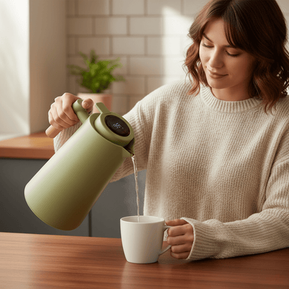 Thermos flask 1L – Keeps drinks warm or cold for hours – alternate product view 3