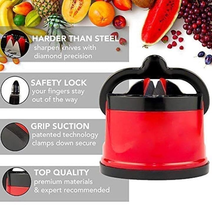 Knife sharpener with suction cup - stable attachment – alternate product view 8