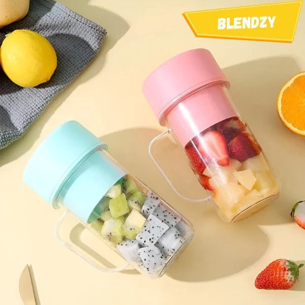 Portable smoothie mixer with battery – fresh drinks in 30 seconds – alternate product view 4