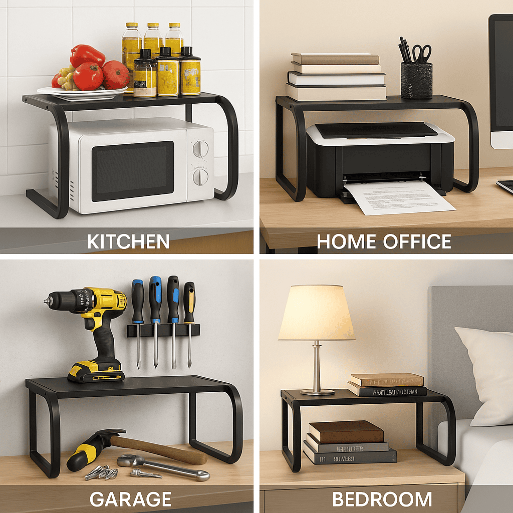 Kitchen shelf for worktop - More space without drilling – alternate product view 5