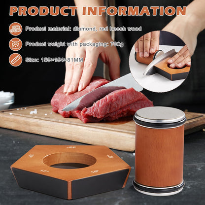 Manual diamond rotary knife sharpener - SharpRoll – alternate product view 6