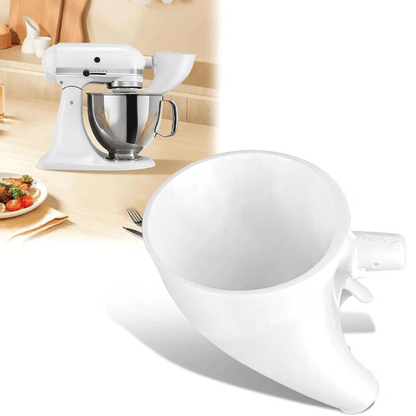 Food Processor Flour Funnel – Controlled Ingredient Transfer