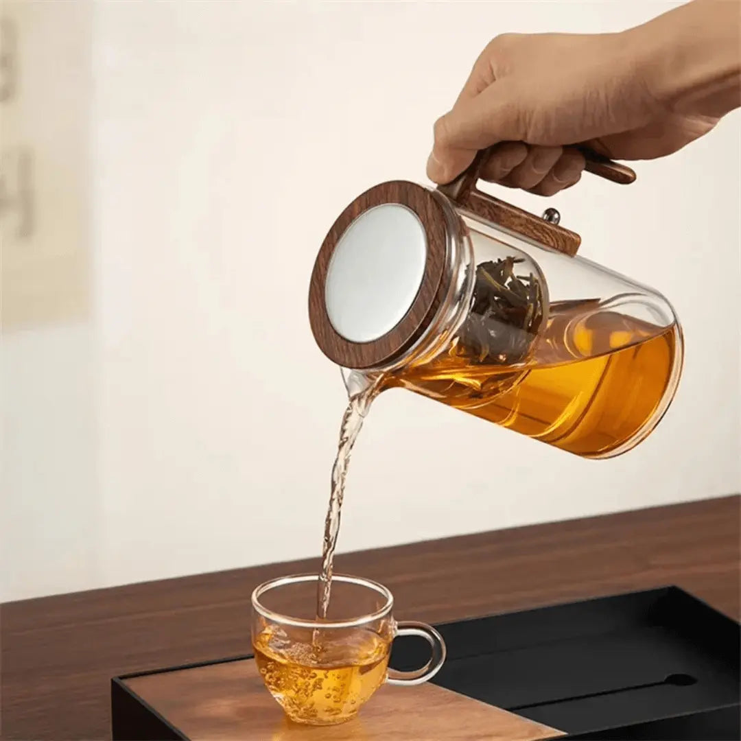 Stylish transparent teapot - ClearBrew – alternate product view 3