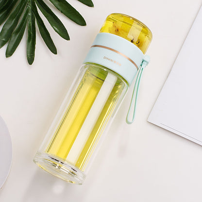Glass Tea Infuser Water Bottle – Double-Wall Design – alternate product view 7