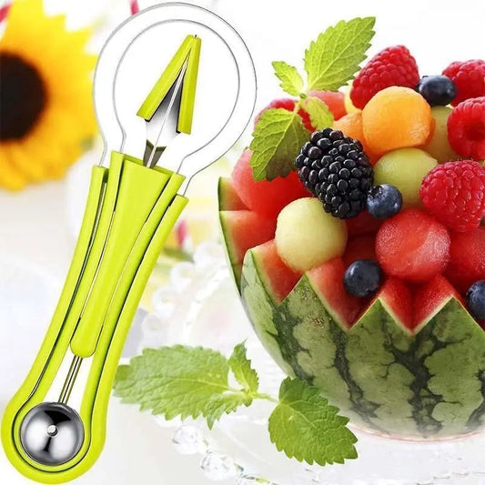 3-in-1 Fruit Slicer – Multipurpose Kitchen Cutting Tool