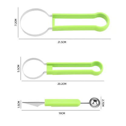 3-in-1 Fruit Slicer – Multipurpose Kitchen Cutting Tool – alternate product view 7