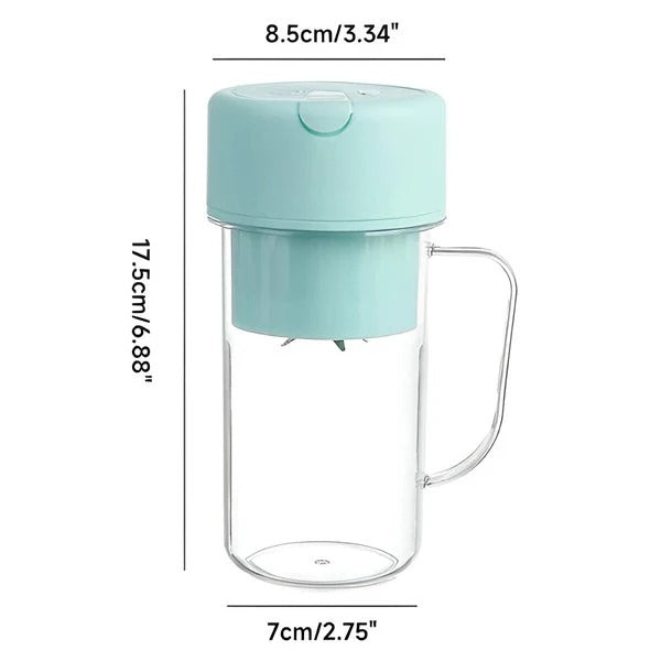 Portable smoothie mixer with battery – fresh drinks in 30 seconds – alternate product view 6