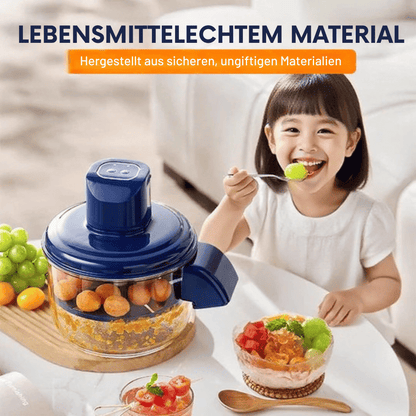 Compact Electric Chopper – Five-Blade Food Preparation – alternate product view 4