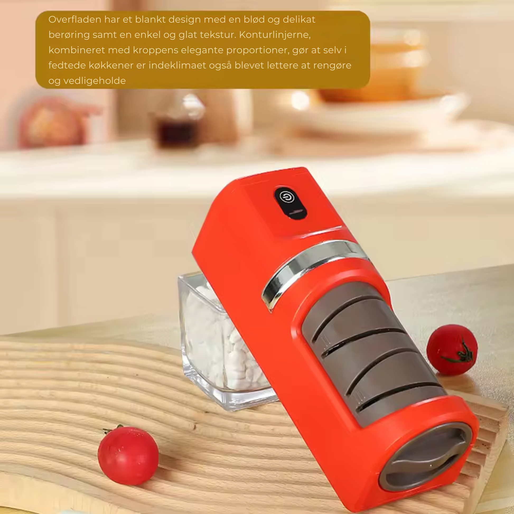 Electric knife sharpener USB rechargeable with battery – alternate product view 4