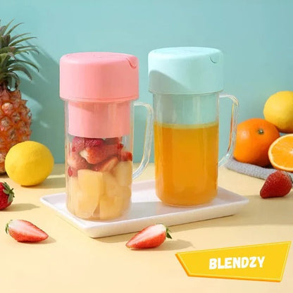Portable smoothie mixer with battery – fresh drinks in 30 seconds – alternate product view 2