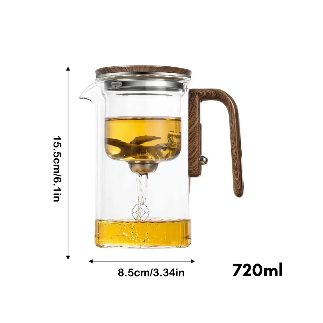 Stylish transparent teapot - ClearBrew – alternate product view 6
