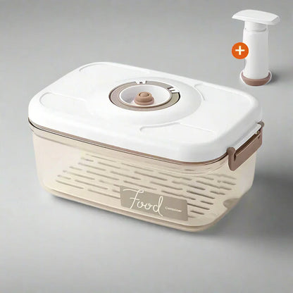 Vacuum food storage container with hand pump – alternate product view 10