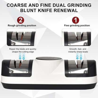 3 Speed Electric Knife Sharpener with LED Display - EdgeMaster – alternate product view 3