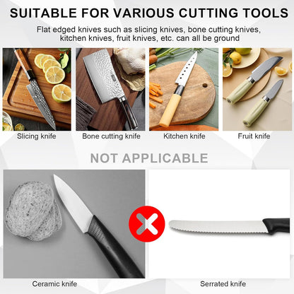 3 Speed Electric Knife Sharpener with LED Display - EdgeMaster – alternate product view 4