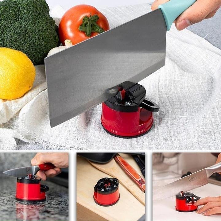 Knife sharpener with suction cup - stable attachment – alternate product view 2