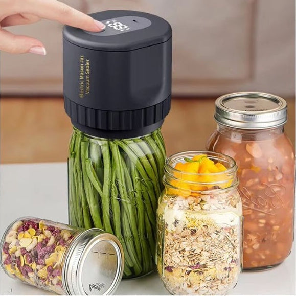 Electric Vacuum Sealer for Mason Jars - Airtight in 30 seconds – alternate product view 4
