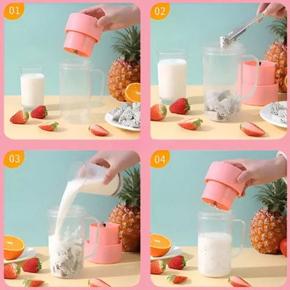 Portable Blender Cup - Fresh smoothies in seconds – alternate product view 4