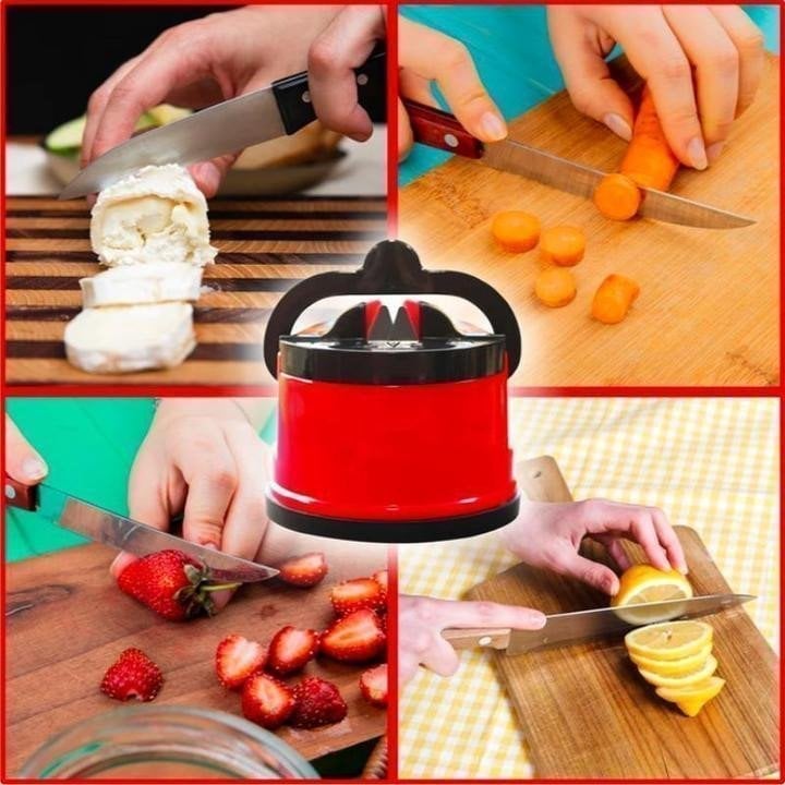 Knife sharpener with suction cup - stable attachment – alternate product view 3