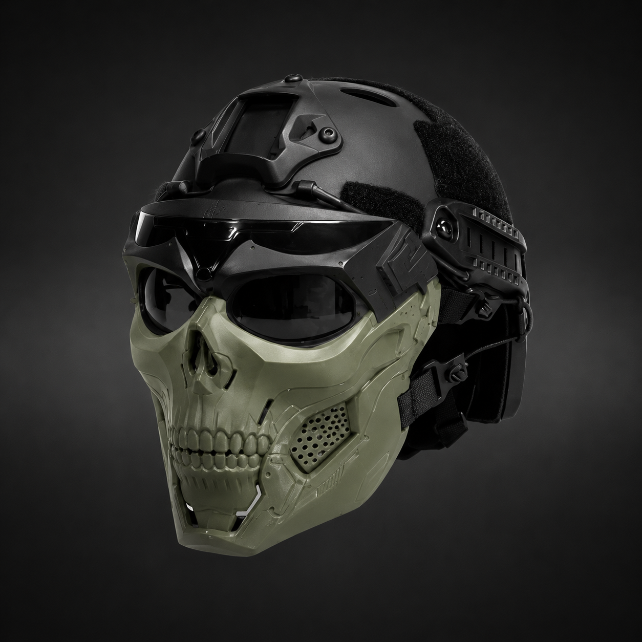 Halloween Mask Skull Tactical Helmet Outdoor Gear – alternate product view 3