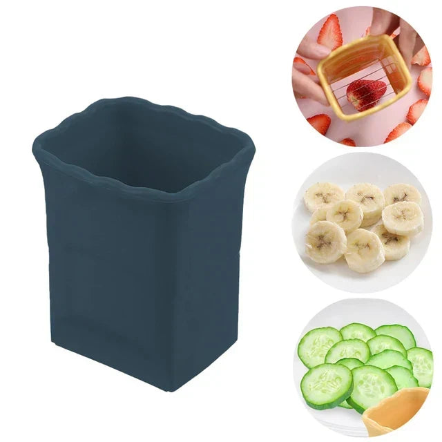 Quick-Cut Cup Slicer – Fruit & Vegetable Preparation Tool – alternate product view 9