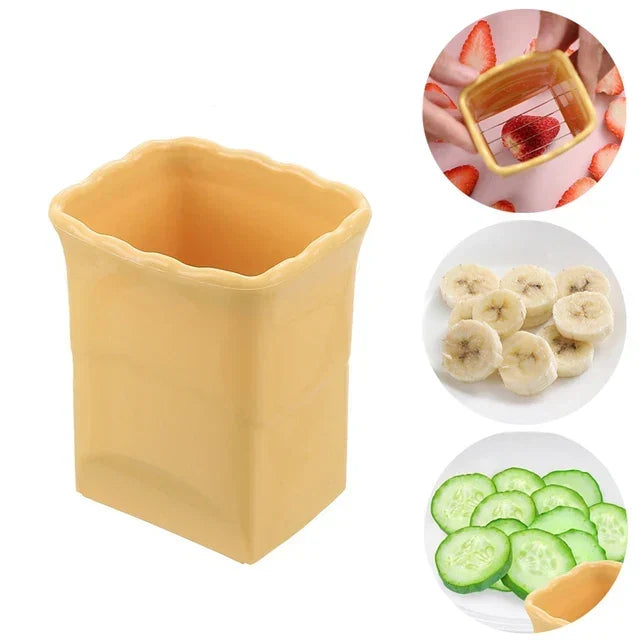 Quick-Cut Cup Slicer – Fruit & Vegetable Preparation Tool – alternate product view 8