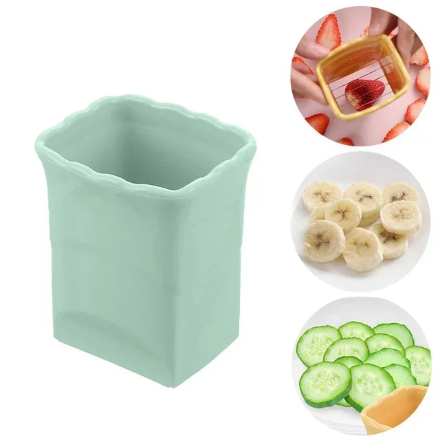 Quick-Cut Cup Slicer – Fruit & Vegetable Preparation Tool – alternate product view 7