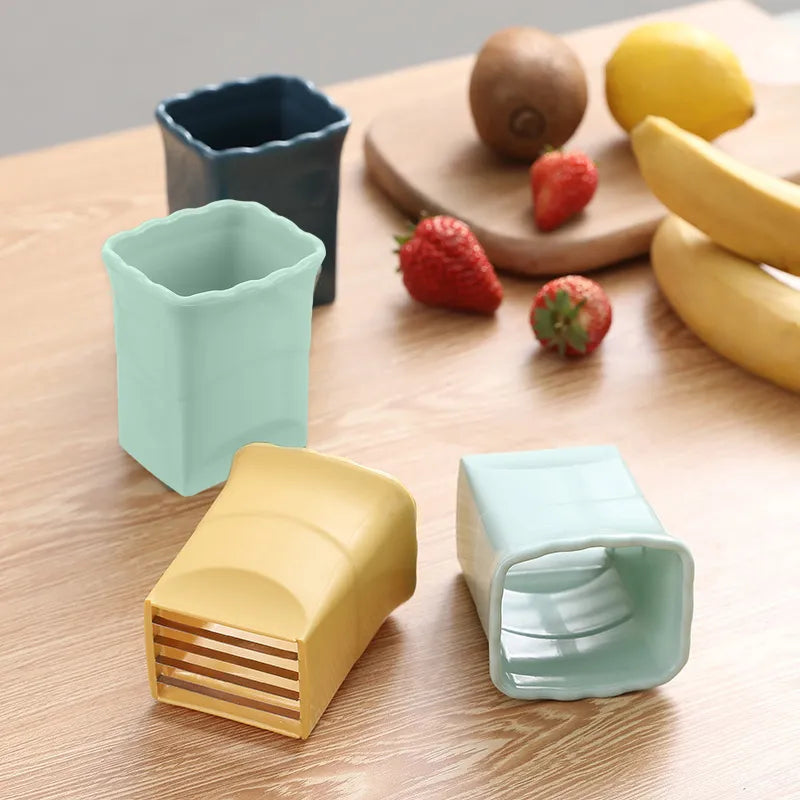 Quick-Cut Cup Slicer – Fruit & Vegetable Preparation Tool – alternate product view 3