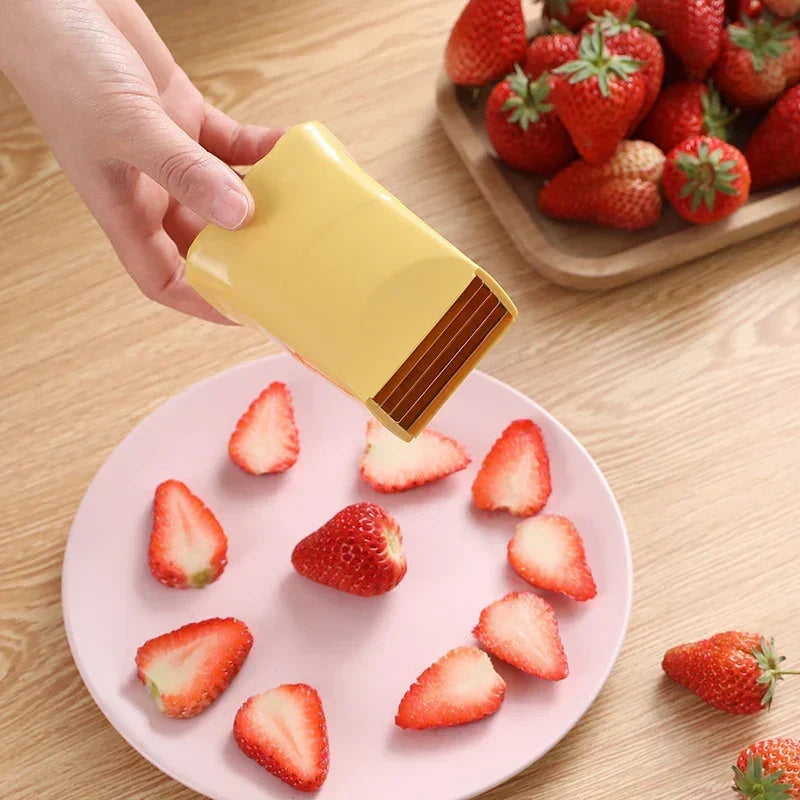 Quick-Cut Cup Slicer – Fruit & Vegetable Preparation Tool – alternate product view 4