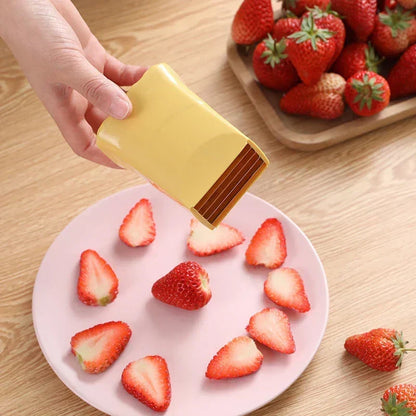 Quick-Cut Cup Slicer – Fruit & Vegetable Preparation Tool – alternate product view 4