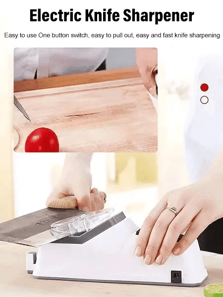 Electric Knife Sharpener — Razor-sharp blades in seconds – alternate product view 4