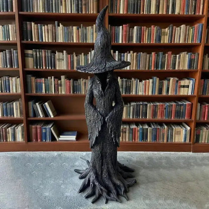 Handcrafted Witch Garden Statue Weatherproof Resin Guardian Figure for Yard Patio Home Outdoor Spiritual – alternate product 