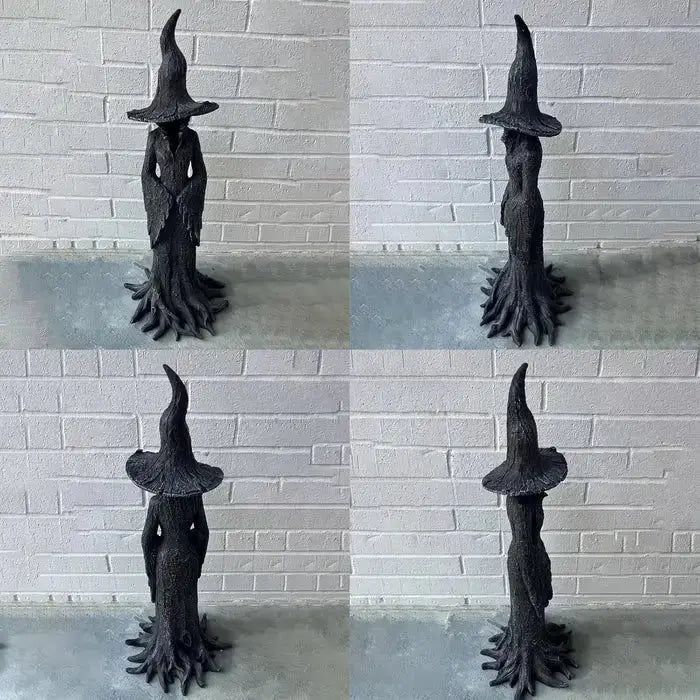 Handcrafted Witch Garden Statue Weatherproof Resin Guardian Figure for Yard Patio Home Outdoor Spiritual – alternate product 