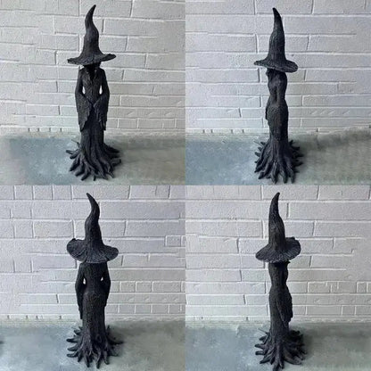 Handcrafted Witch Garden Statue Weatherproof Resin Guardian Figure for Yard Patio Home Outdoor Spiritual – alternate product 