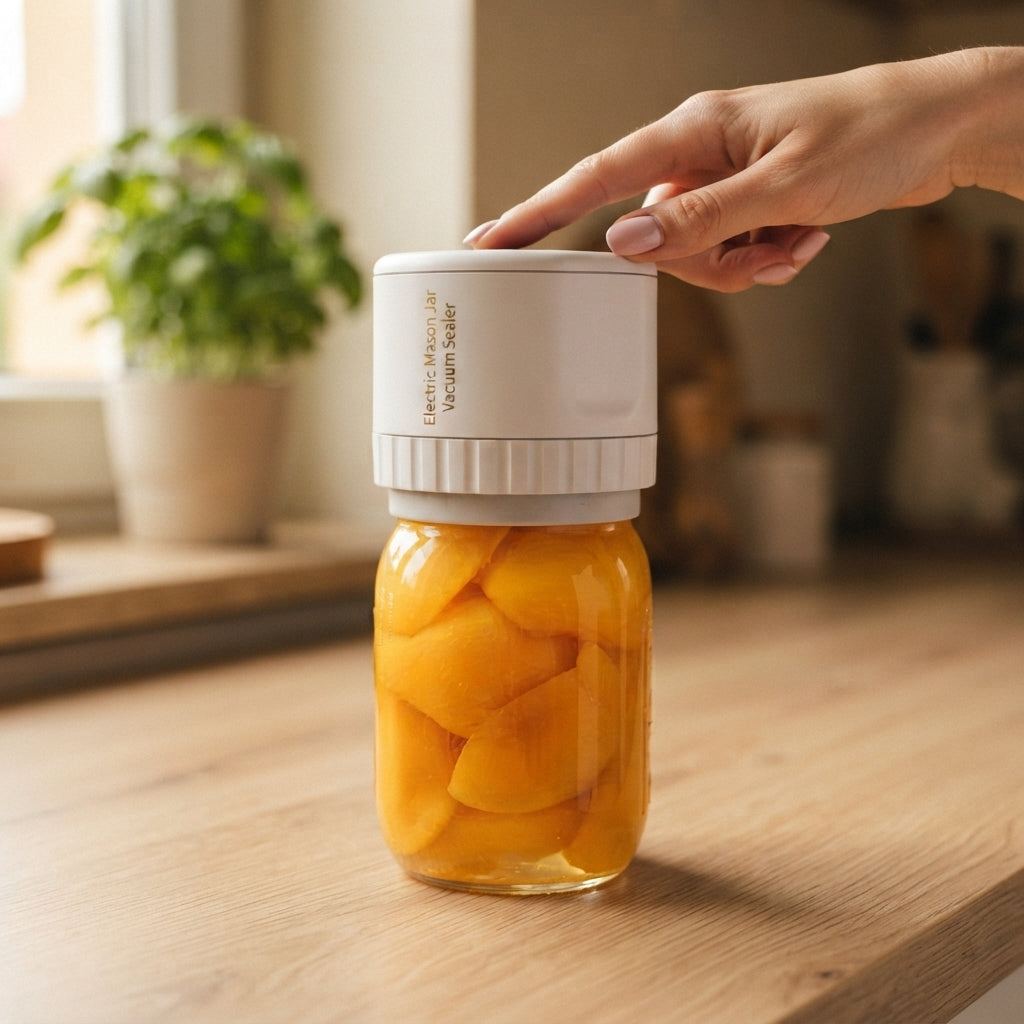 Electric Vacuum Sealer for Mason Jars - Airtight in 30 seconds – alternate product view 6