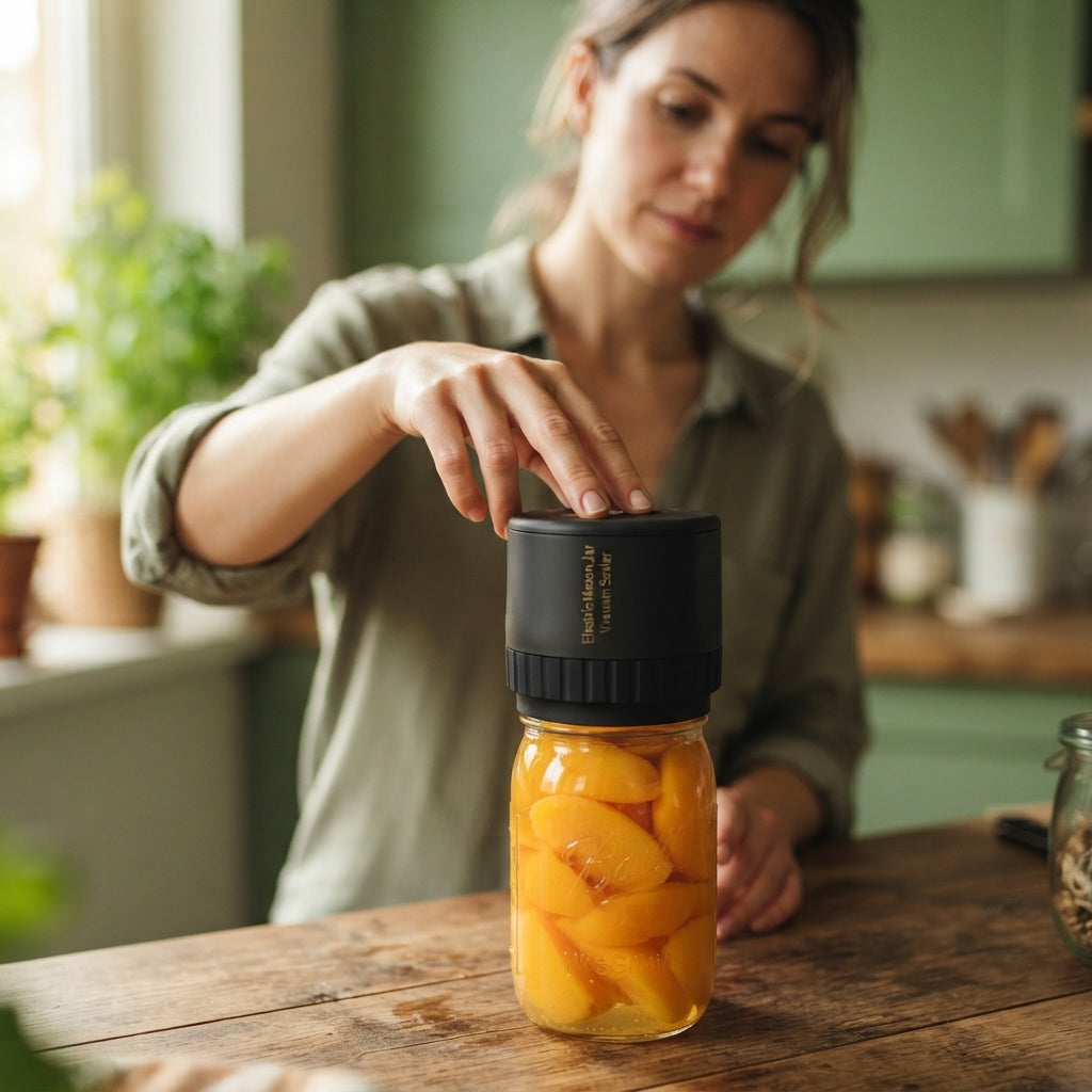 Electric Vacuum Sealer for Mason Jars - Airtight in 30 seconds – alternate product view 2