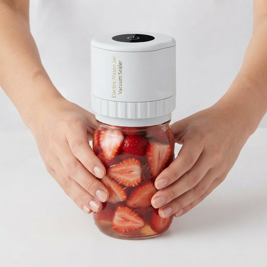 Electric Vacuum Sealer for Mason Jars - Airtight in 30 seconds – alternate product view 7