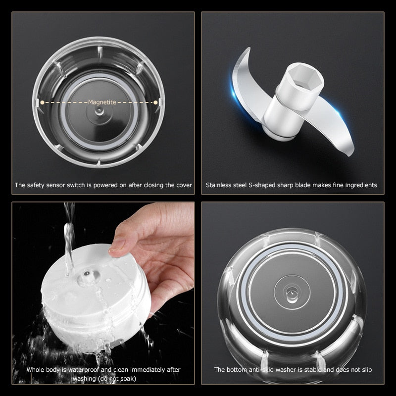 Electric chopper – MiniChop – alternate product view 4