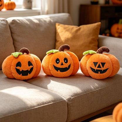 Halloween Stuffed Animals Set Ghost Skeleton Bat Pumpkin Soft Plush Toy for Holiday Decor and Gifts – alternate product view 