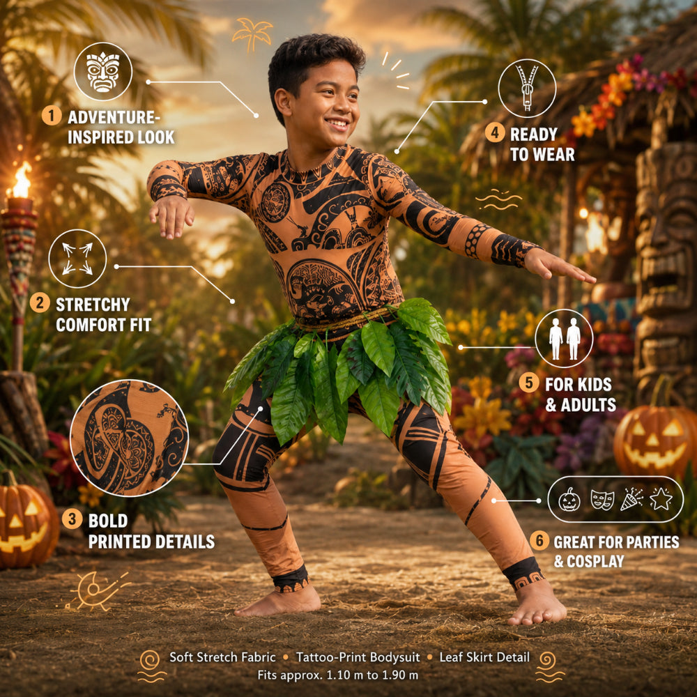 Halloween Costume Cosplay Costume Adventure Theme Outfit – alternate product view 4