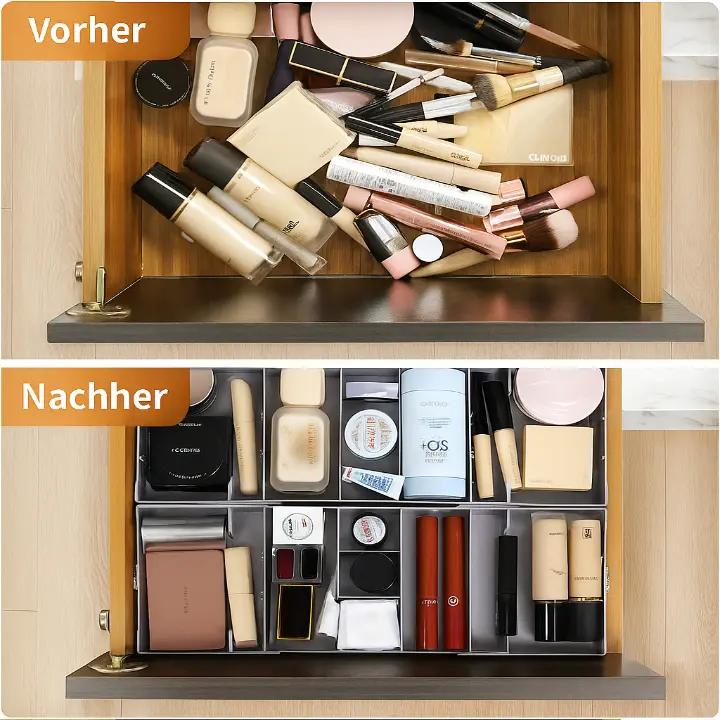 Expandable 3-Tier Drawer Organizer – Space-Saving Storage – alternate product view 6