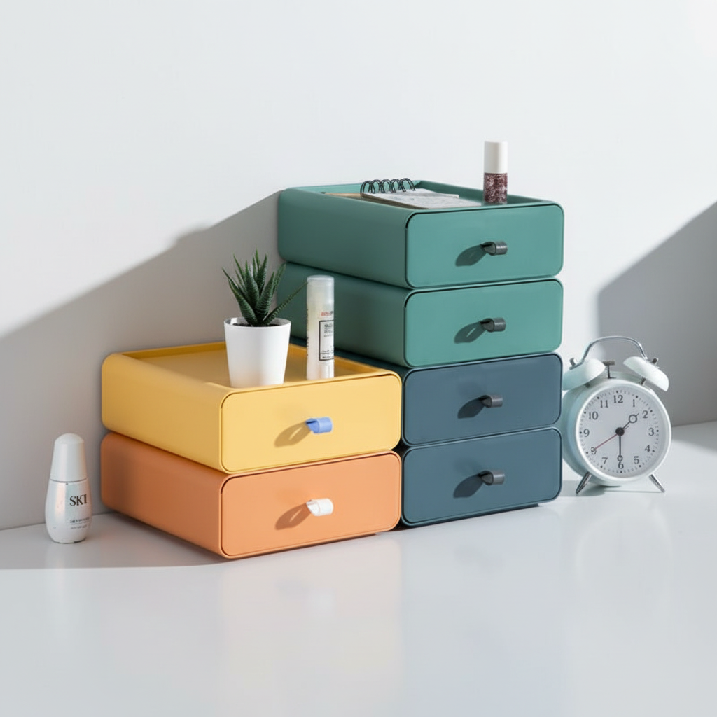 Compact Modern Drawer Storage Box – alternate product view 2